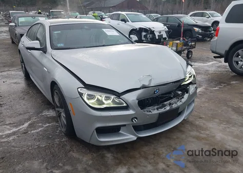 2016 BMW 650I Gran Coupe xDrive из США, поврежденный, VIN WBA6D6C56GG387774